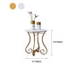 Iron Geometric Coffee Table Round Modern Minimalist Coffee Table Clearhalo 'Coffee & Accent Tables' 'Coffee Tables' 'coffee_tables' 'furn' 'furn_coffee_tables' 'Furniture' 'Living Room Furniture' 1200x1200_f309fb20-681f-4251-aa24-05f927d578e8