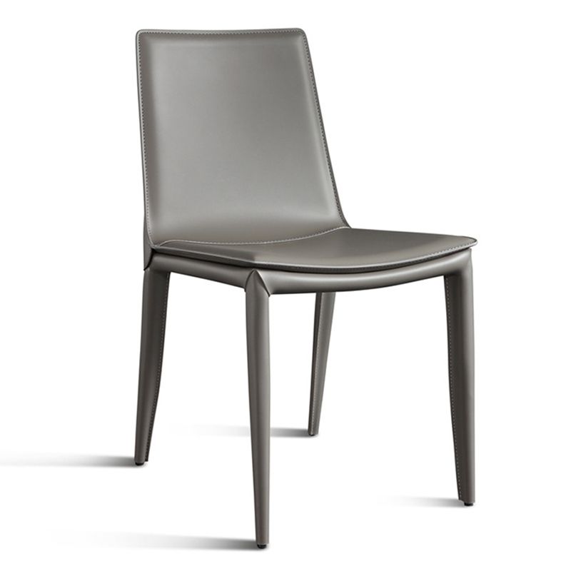 Modern Armless Dining Chairs Low Back Upholstered Side Chair Clearhalo 'Dining Chairs' 'Dining Tables & Seating' 'dining_chair' 'furn' 'furn_dining_chair' 'Furniture' 'Kitchen & Dining Furniture' 1200x1200_f30d101a-d9f6-4635-a9b7-9a34141d9e40