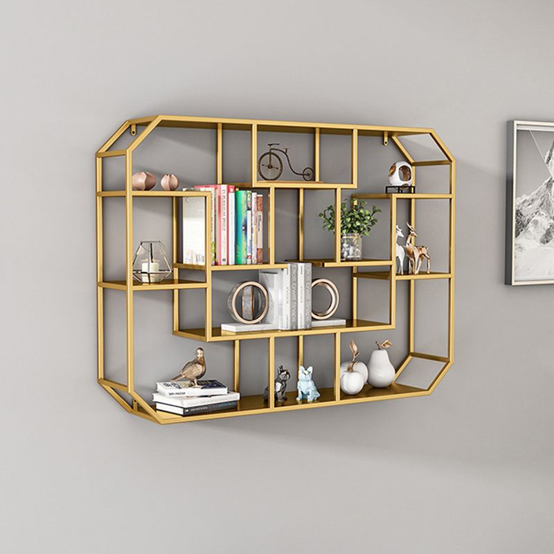 7.1" W Wall Unit Book Shelf Metal Open Shelf Bookcase for Home Clearhalo 'Bookcases' 'furn' 'furn_bookcases' 'Furniture' 'Office Furniture' 1200x1200_f30dcb17-27d4-4ed2-bcdf-55fb7e28b3e9