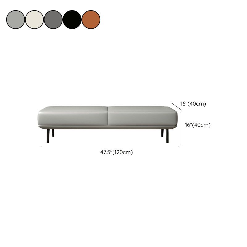15.6-inch W Bedroom Bench Modern Seating Bench with Upholstered Clearhalo 'Benches' 'Chairs & Seating' 'furn' 'furn_benches' 'Furniture' 'Living Room Furniture' 1200x1200_f31196a7-04fa-43f7-8ec6-3692bf348ecd