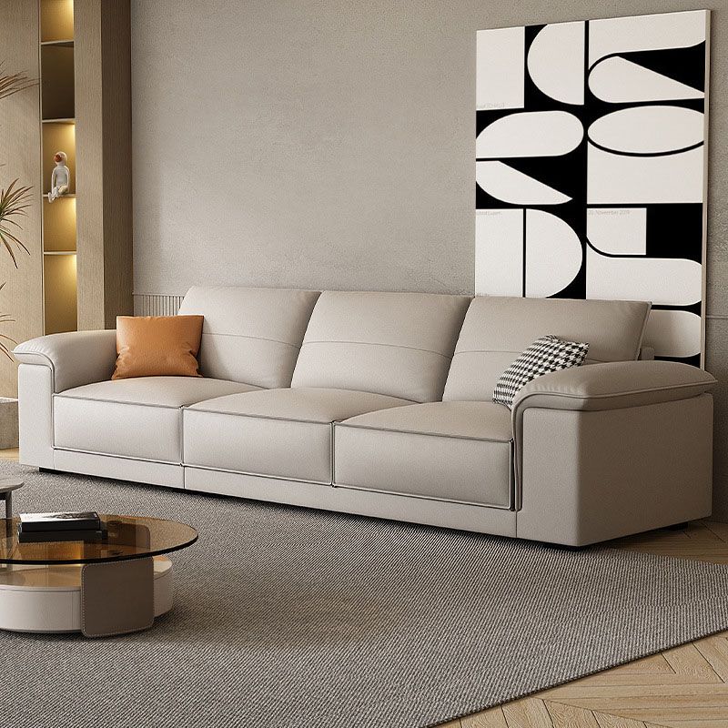 Contemporain 35,4 "H Faux Tox Pillow Top Top Bras pour le salon