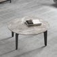 13.7"Tall 4 Legs Grey Rectangular/Round Slate Top Coffee Table Clearhalo 'Coffee & Accent Tables' 'Coffee Tables' 'coffee_tables' 'furn' 'furn_coffee_tables' 'Furniture' 'Living Room Furniture' 1200x1200_f316ab99-bdd1-44dc-b9f7-19f6bb31cd0a