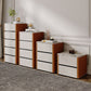 19.69 "W modern dressoir houten opbergkast dressoir met 2/3/4 laden