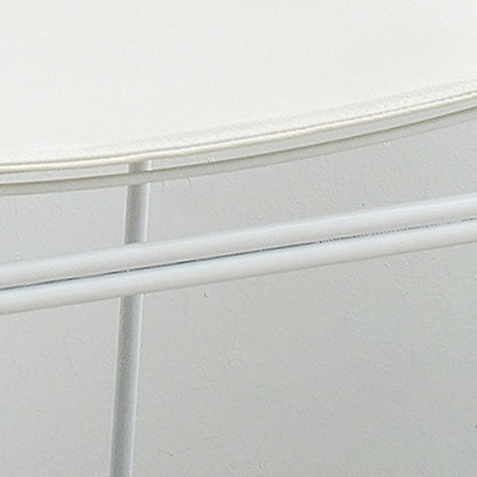 Industrial Metal Dining Room Chair Ladder Back Indoor Side Chair