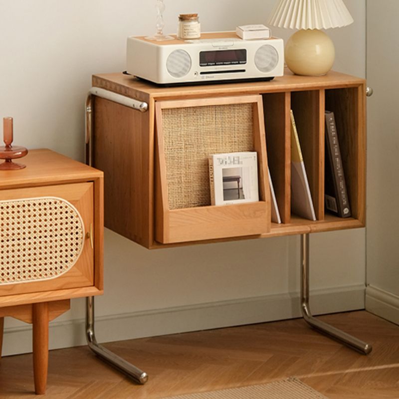 Glam Style Wood Standard Bookcase 25"L Vertical Closed Back Bookshelf Clearhalo 'Bookcases' 'furn' 'furn_bookcases' 'Furniture' 'furniture_bookcases' 'Office Furniture' 1200x1200_f320f5e2-3581-4aa9-99c8-149f8acdb308