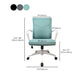 Modern Slide Office Chair Mid Back Fixed Arms Adjustable Seat Desk Chair with Wheels Clearhalo 'furn' 'furn_office_chair' 'Furniture' 'Office Chairs' 'Office Furniture' 'office_chair' 1200x1200_f326cf89-5119-429c-a32c-6a77fa0bd221