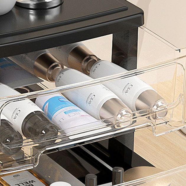 Mobile moderno mobile in plastica multipla vera eliminante acrilico