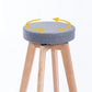 Modern Counter Bar Stool Armless Leather Bar Stool with Footrest and Swivel, Wood Base Clearhalo 'Bar Furniture' 'Bar Stools' 'bar_stools' 'furn' 'furn_bar_stools' 'furniture_bar_stools' 'Kitchen & Dining Furniture' 'kitchen&dining_furn' 'kitchen' 'kitchen_furn' Furniture' 1200x1200_f32a954f-0e29-4ab9-a63f-63ae3160f9a9