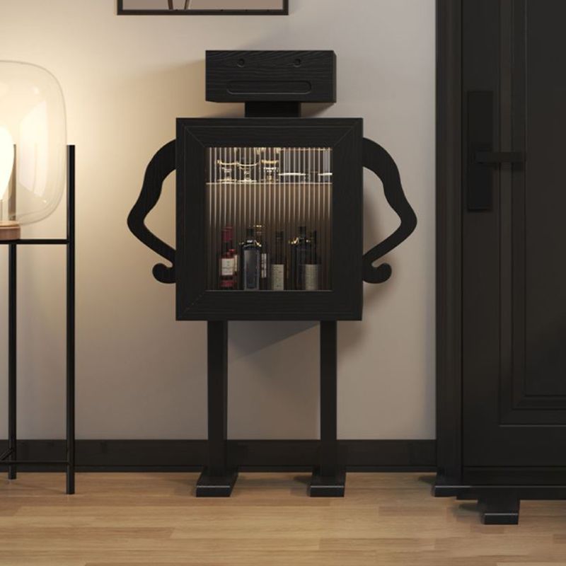 Moderno server del server buffet cenere server con porte per cucina