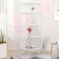 Etagere Closed Back Shelf Bookcase Vertical Metal Book Shelf for Home