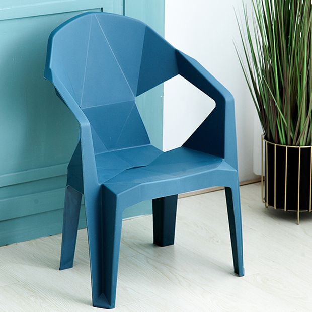 Modern Indoor Dining Armchair Stackable Home Plastic Dining Arm Chairs Clearhalo ' kitchen&dining_furn' 'Dining Chairs' 'Dining Tables & Seating' 'dining_chair' 'furn' 'furn_dining_chair' 'Furniture' 'furniture_dining_chair' 'Kitchen & Dining Furniture' 'kitchen' 1200x1200_f3363d1d-cf4a-45a1-b0b5-987a3cb86e90