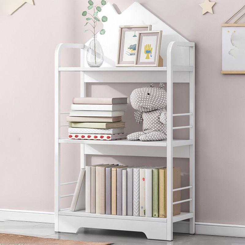 Estantería escandinava de metal abierto de 9.4 "estantería de casa de ancho