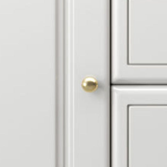 Armoire à accent de 15,74 "de large armoire latérale en caoutchouc avec 1 portes et 5 tiroirs