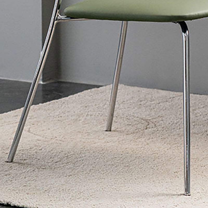 Industrial Style Open Back Side Chair Faux Leather Side Chair Clearhalo 'Dining Chairs' 'Dining Tables & Seating' 'dining_chair' 'furn' 'furn_dining_chair' 'Furniture' 'furniture_dining_chair' 'Kitchen & Dining Furniture' 1200x1200_f339384c-0b60-4d03-83db-9f9966a7754c