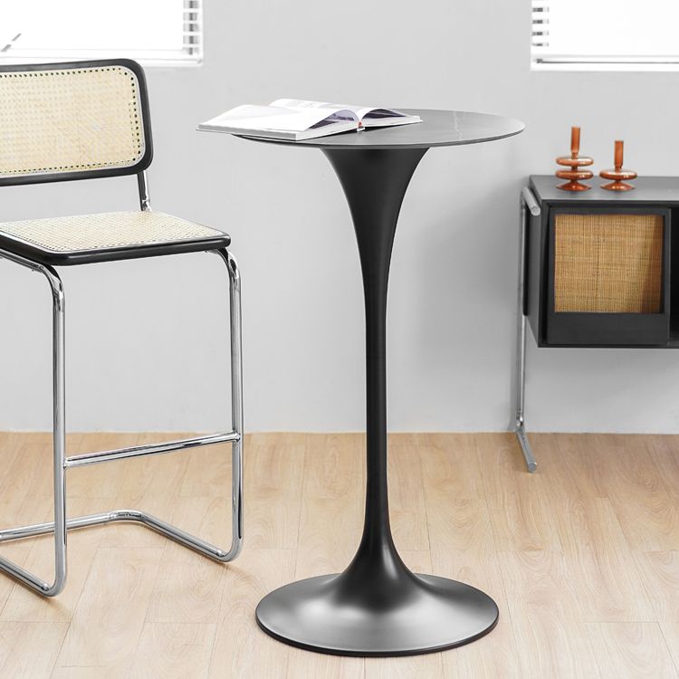 Tavolo da piedistallo/pub industriale tavolo da cocktail altezza barra rotonda