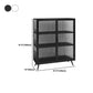 Multi-shelf Display Cabinet Industrial Storage Cabinet for Dining Room