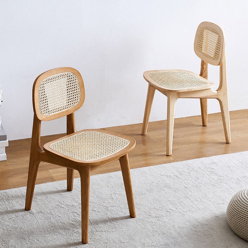 Modern Style Wooden Chair Dining Armless Open Back Chairs for Kitchen Clearhalo 'Dining Chairs' 'Dining Tables & Seating' 'dining_chair' 'furn' 'furn_dining_chair' 'Furniture' 'furniture_dining_chair' 'Kitchen & Dining Furniture' 1200x1200_f340125c-23b7-42aa-8261-7d5eba0838e3
