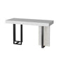 Indoor Modern Pub Dining Set 1/2/5 Pieces White Stone Top Bar Pub Table Set Clearhalo 'Bar Furniture' 'furn' 'furn_home_bar_bar_sets' 'Furniture' 'Home Bars & Bar Sets' 'home_bar_bar_sets' 'Kitchen & Dining Furniture' 1200x1200_f3407b4a-97ad-419d-b367-97d0e8d727f3