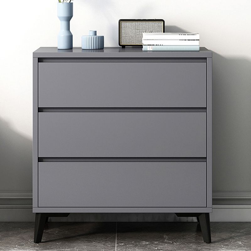 Cofre de almacenamiento de madera fabricado con cómoda moderna de 15,6 pulgadas W