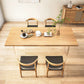 Modern Solid Wood Furniture 1/5/7 Pcs Standard Height Dining Room Table Set for Home Use