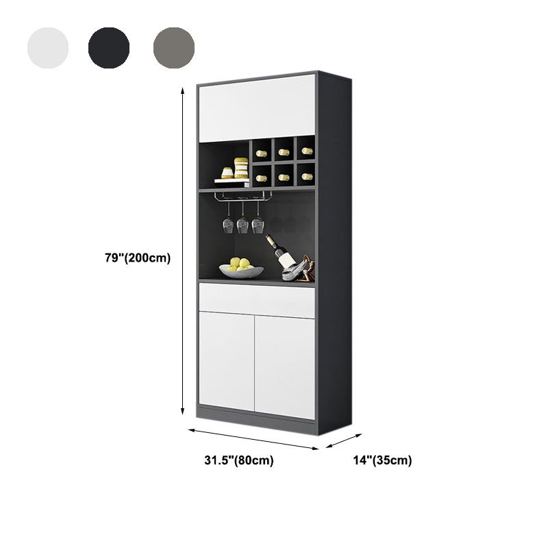 Sala da pranzo contemporanea sideboard ingegnerizzato in legno ingegnerizzato