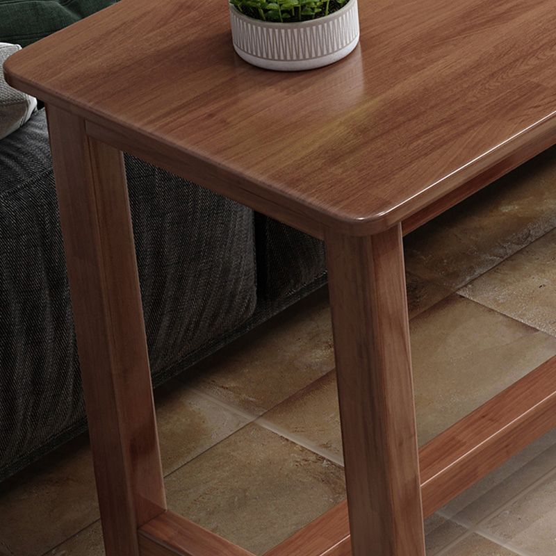 Modern Indoor Bar Dining Table Rectangle Trestle Wood Bar Table Clearhalo 'Bar Furniture' 'Bar Tables' 'bar_tables' 'furn' 'furn_bar_tables' 'Furniture' 'Kitchen & Dining Furniture' 1200x1200_f34a4900-8049-4857-a315-8ae1840f9169