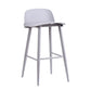 Modern Armless Backrest Counter Stool Iron Cafe Bar Stool with Acrylic Seat and Pedal Clearhalo 'Bar Furniture' 'Bar Stools' 'bar_stools' 'furn' 'furn_bar_stools' 'Furniture' 'furniture_bar_stools' 'Kitchen & Dining Furniture' 1200x1200_f34af42d-db1d-4b9b-b4fe-f3374db57786