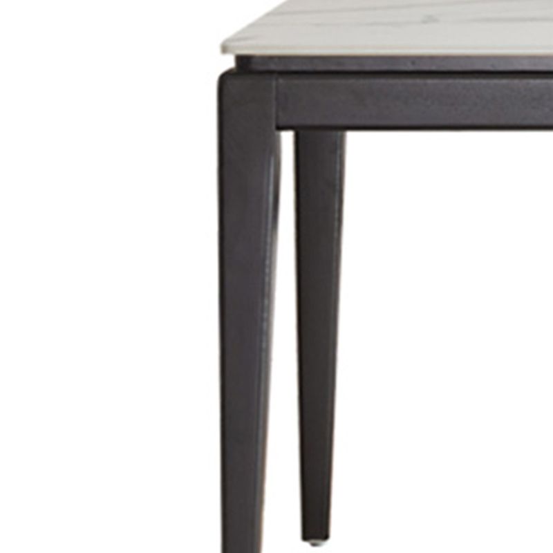 Modern Sintered Stone Dining Table Rectangular Table with Wood Four-leg Clearhalo ' dining_table' 'Dining Tables & Seating' 'Dining Tables' 'furn' 'furn_dining_table' 'Furniture' 'furniture_dining_table' 'Kitchen & Dining Furniture' 'kitchen&dining_furn' 'kitchen' 'kitchen_dining_table' 1200x1200_f34beb1d-e60c-4541-aec9-75e61d095831