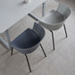 Modern Plastic Chair Parsons Chair in Matte Finish for Indoor