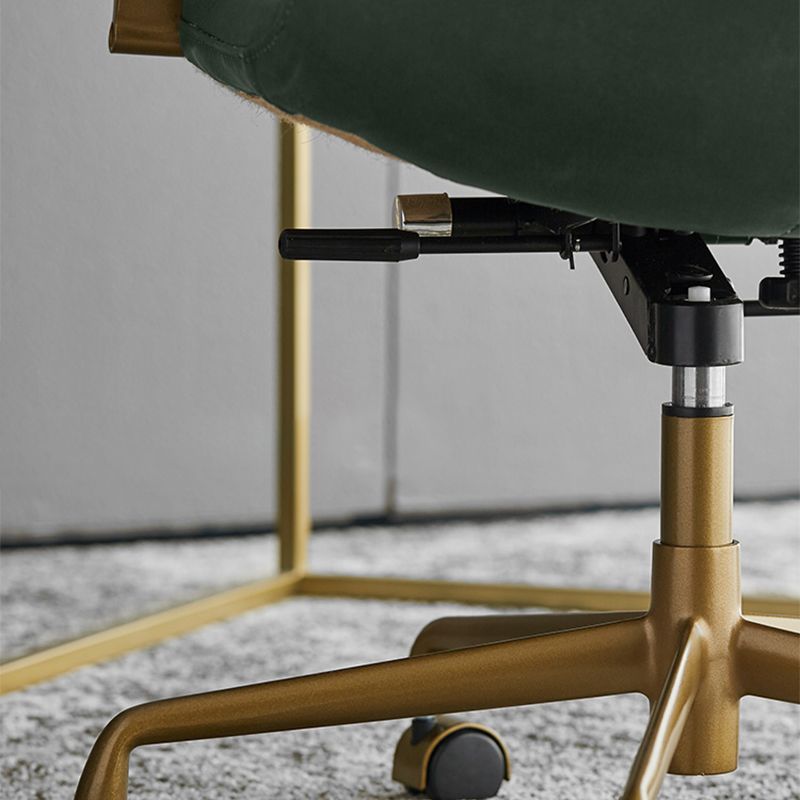 Modernismo Armas fijas Silla de oficina Mecanismo de inclinación Silla de escritorio con ruedas para el hogar