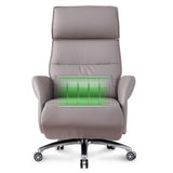 29" Wide Contemporary Managers Chair Gray Leather Executive Chair Clearhalo 'furn' 'furn_office_chair' 'Furniture' 'Office Chairs' 'Office Furniture' 'office_chair' 1200x1200_f35cf32c-b4c7-4af2-8555-90cb75c22ce5