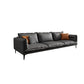 Standard Contemporary Square Arm Stain Resistant Settee Couch with Pillows Clearhalo 'furn' 'furn_sofas' 'Furniture' 'Living Room Furniture' 'Sofa' 'sofas' 1200x1200_f35dd3fd-f184-4a10-b5de-72d55be653ee