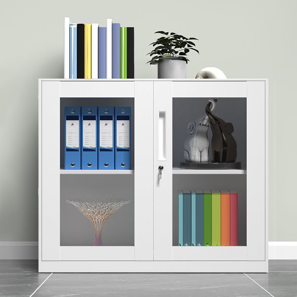 Gabinetto del file contemporaneo telaio in acciaio a chiave resistente al fuoco Abbazzinamento laterale