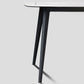 Metal Contemporary Rectangular Dining Table Grey Sintered Stone Table with Metal Legs Clearhalo ' dining_table' 'Dining Tables & Seating' 'Dining Tables' 'furn' 'furn_dining_table' 'Furniture' 'furniture_dining_table' 'Kitchen & Dining Furniture' 'kitchen&dining_furn' 'kitchen' 'kitchen_dining_table' 1200x1200_f36071f4-b4be-498d-a2d9-434cebe1a2e4