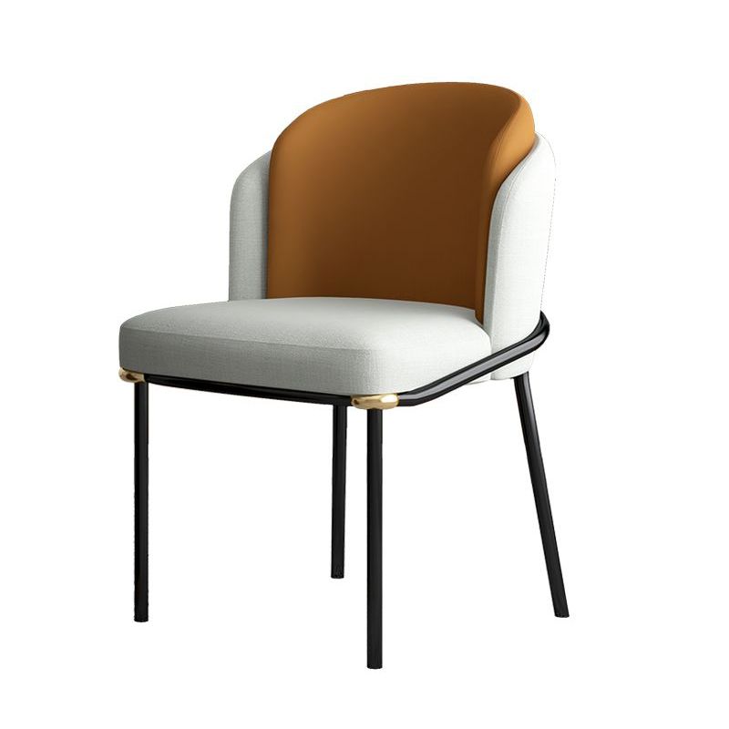 Glam Round Dinette Set 1/2/4/5 Pieces Black Dining Table Set with White Sintered Stone Top Clearhalo 'Dining Room Sets' 'Dining Tables & Seating' 'dining_room_set' 'furn' 'furn_dining_room_set' 'Furniture' 'furniture_dining_room_set' 'Kitchen & Dining Furniture' 1200x1200_f3613594-7e6e-4a7a-bbd2-2f6c58380fb7