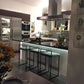Modern Backrest Counter Stool Iron Milk Tea Shop Bar Stool with Velvet Cushion and Pedal Clearhalo 'Bar Furniture' 'Bar Stools' 'bar_stools' 'furn' 'furn_bar_stools' 'Furniture' 'furniture_bar_stools' 'Kitchen & Dining Furniture' 1200x1200_f3617516-f0e0-494d-95fd-f616c1c17f6c