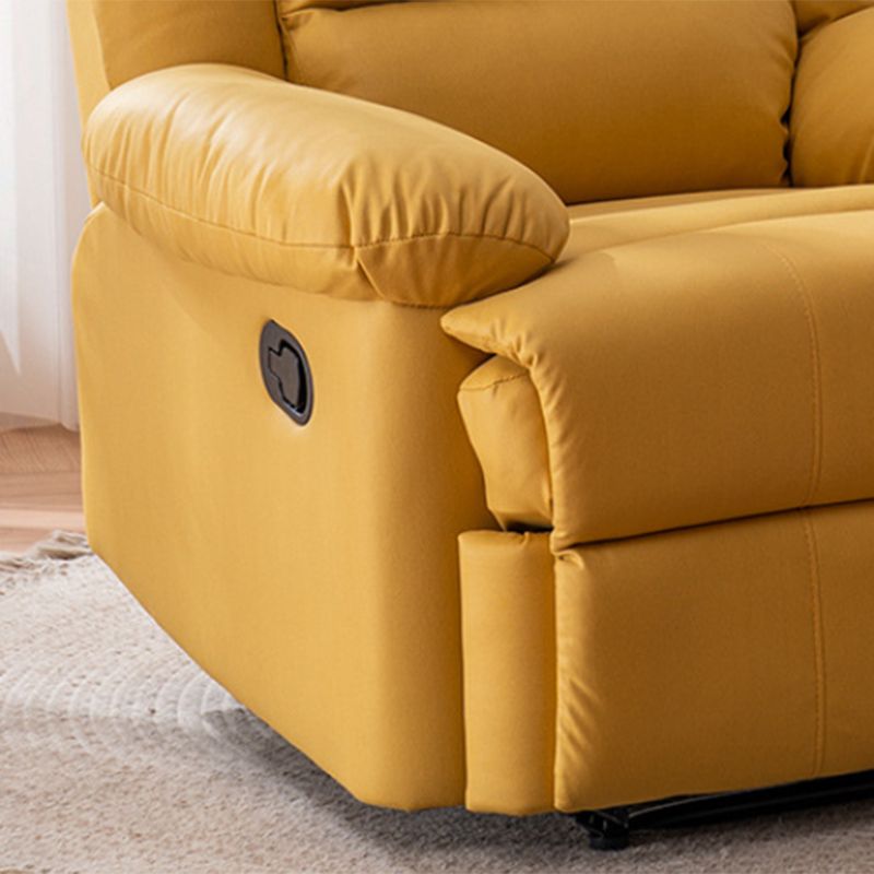 Moderno e contemporaneo home theater recliner rocker solido color interno