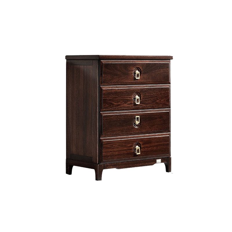 Mid-Century Modern Accent Chest Rectangle Brown Lacquered Wood Chest Clearhalo 'Cabinets & Chests' 'cabinets_chests' 'furn' 'furn_cabinets_chests' 'Furniture' 'Living Room Furniture' 1200x1200_f3657161-7b0b-4a8f-a84d-2d728078f0d2