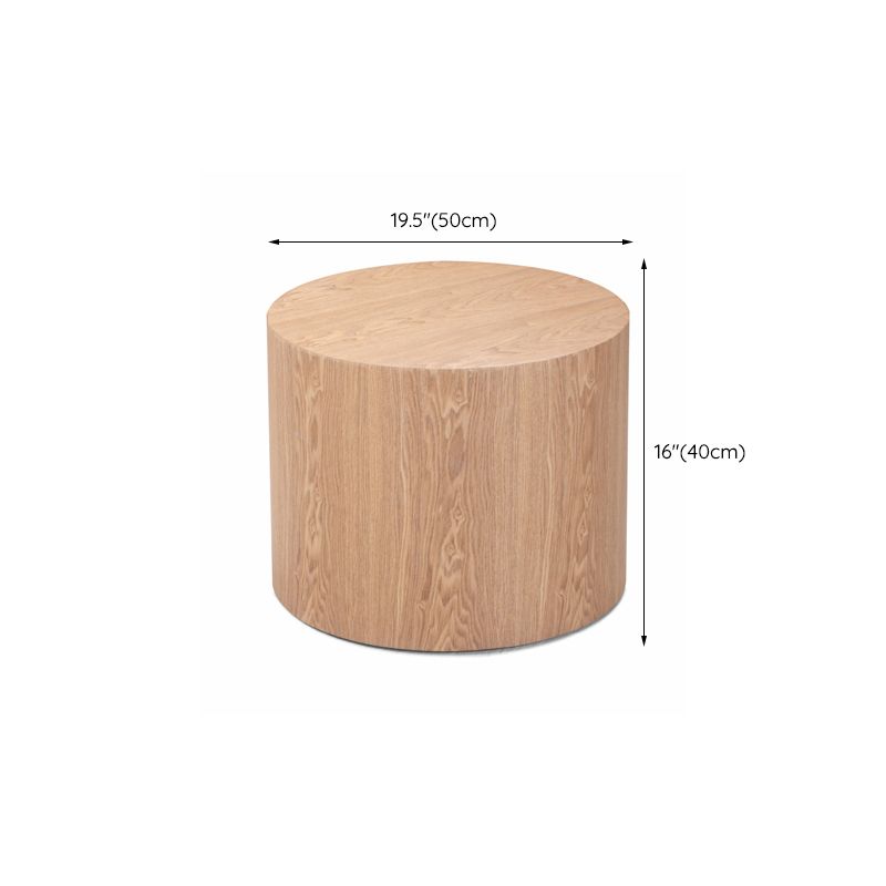 Mesa contemporánea de la sala de estar de madera maciza/mesa de pedestal cuadrado