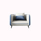 Office Modern Tuxedo Arm Sofa with Bolster Pillows for Bonus Room, Living Room Clearhalo 'furn' 'furn_sofas' 'Furniture' 'furniture_sofas' 'kitchen' 'kitchen_sofas' 'Living Room Furniture' 'Sofa' 'sofas' 1200x1200_f369ce6b-5f1a-4412-84c2-cab75d42110f