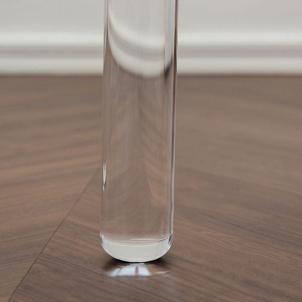 Tavolo d'angolo di plastica modernistico 3 gambe a forma di soggiorno a forma naturale tavolino