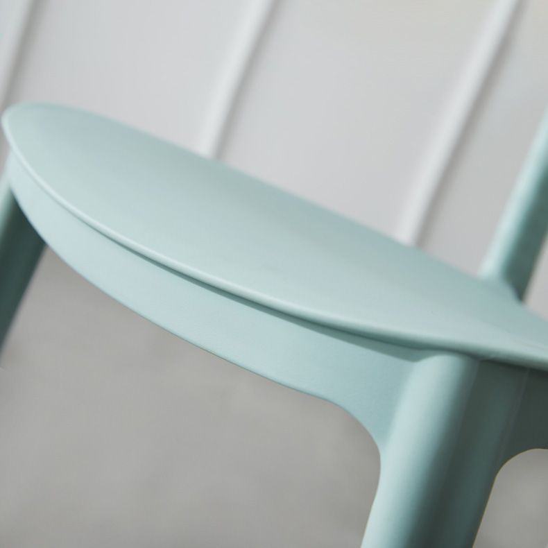 Open Back Armless Dining Chair Plastic Stackable Dining Side Chairs (Set of 4) Clearhalo ' kitchen&dining_furn' 'Dining Chairs' 'Dining Tables & Seating' 'dining_chair' 'furn' 'furn_dining_chair' 'Furniture' 'furniture_dining_chair' 'Kitchen & Dining Furniture' 'kitchen' 1200x1200_f36e0c25-bd63-40f0-9e46-9664d7ce5c30