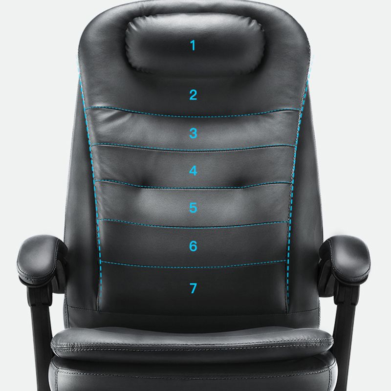 Sedia da ufficio moderna armi imbottiti senza angoscia sedia ergonomica con ruote