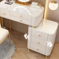 Glam Stone dormitorio tocador escritorio de 6 cajas tocadoras de tocador