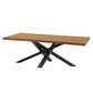 Industrial Style Rectangle Furniture Pine Solid Wood Dining Site Table Clearhalo ' dining_table' 'Dining Tables & Seating' 'Dining Tables' 'furn' 'furn_dining_table' 'Furniture' 'furniture_dining_table' 'Kitchen & Dining Furniture' 'kitchen&dining_furn' 'kitchen' 'kitchen_dining_table' 1200x1200_f371a2c5-2edb-4418-b18e-eac466bfd7ec