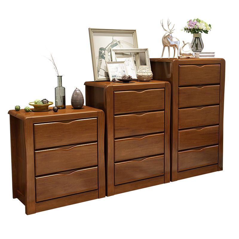 Moderne houten kastgroeven rechthoekige zijkast met lade