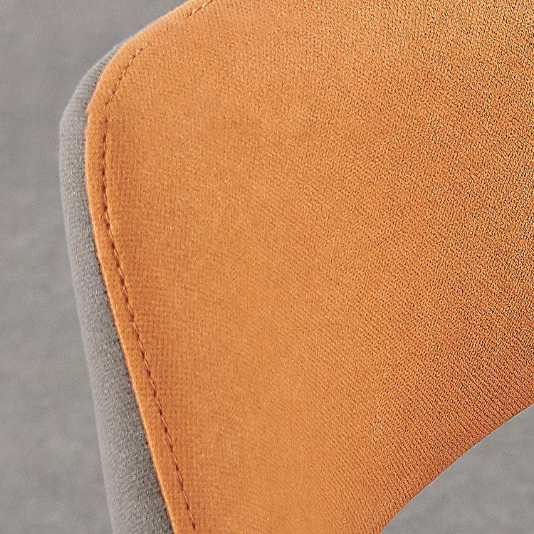 Contemporary Metal Dining Room Chairs Linen Fabric Dining Chair for Home Use Clearhalo ' kitchen&dining_furn' 'Dining Chairs' 'Dining Tables & Seating' 'dining_chair' 'furn' 'furn_dining_chair' 'Furniture' 'furniture_dining_chair' 'Kitchen & Dining Furniture' 'kitchen' 1200x1200_f3748866-8808-43cf-927d-77a80dd996c5