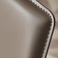 Faux Leather Armless Dining Chairs Upholstered Dining Chairs