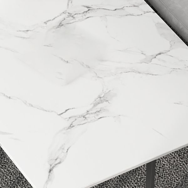 Table de bureau moderne de forme rectangulaire Bureau d'écriture d'ardoise pour le bureau