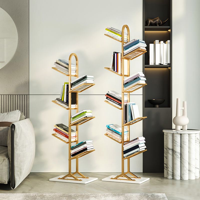 Minimalist Style Open Shelf Bookcase in Metal Material Shelves Clearhalo 'Bookcases' 'furn' 'furn_bookcases' 'Furniture' 'furniture_bookcases' 'kitchen' 'kitchen_bookcases' 'Living Room Furniture' 'Office Furniture' 1200x1200_f37a3304-18d5-4101-80be-57bacd0daf85